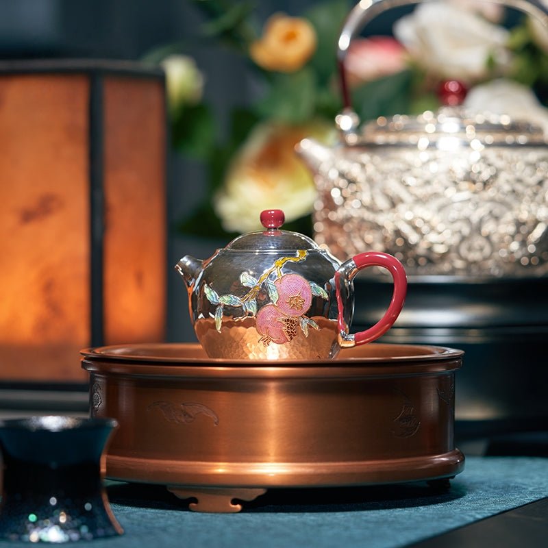 Fa Lang Shi Liu 150cc - Handmade silver pot zycschina