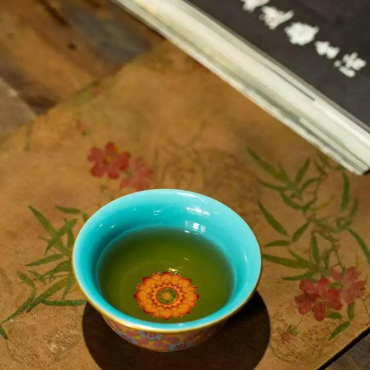 Feng Hua Jin Shi - Jing De Zhen Porcelain Teacup - zycs_China - tea - teapot