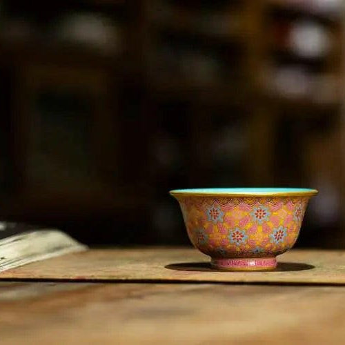 Feng Hua Jin Shi - Jing De Zhen Porcelain Teacup - zycs_China - tea - teapot