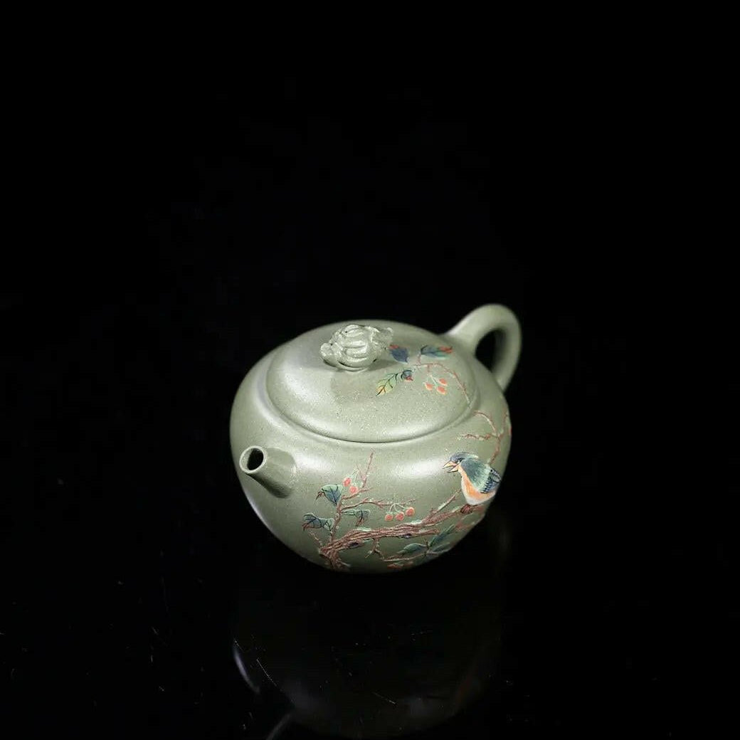 Fu Xing Lin Men 130cc - Yixing Handmade Teapot - zycs_China - tea - teapot