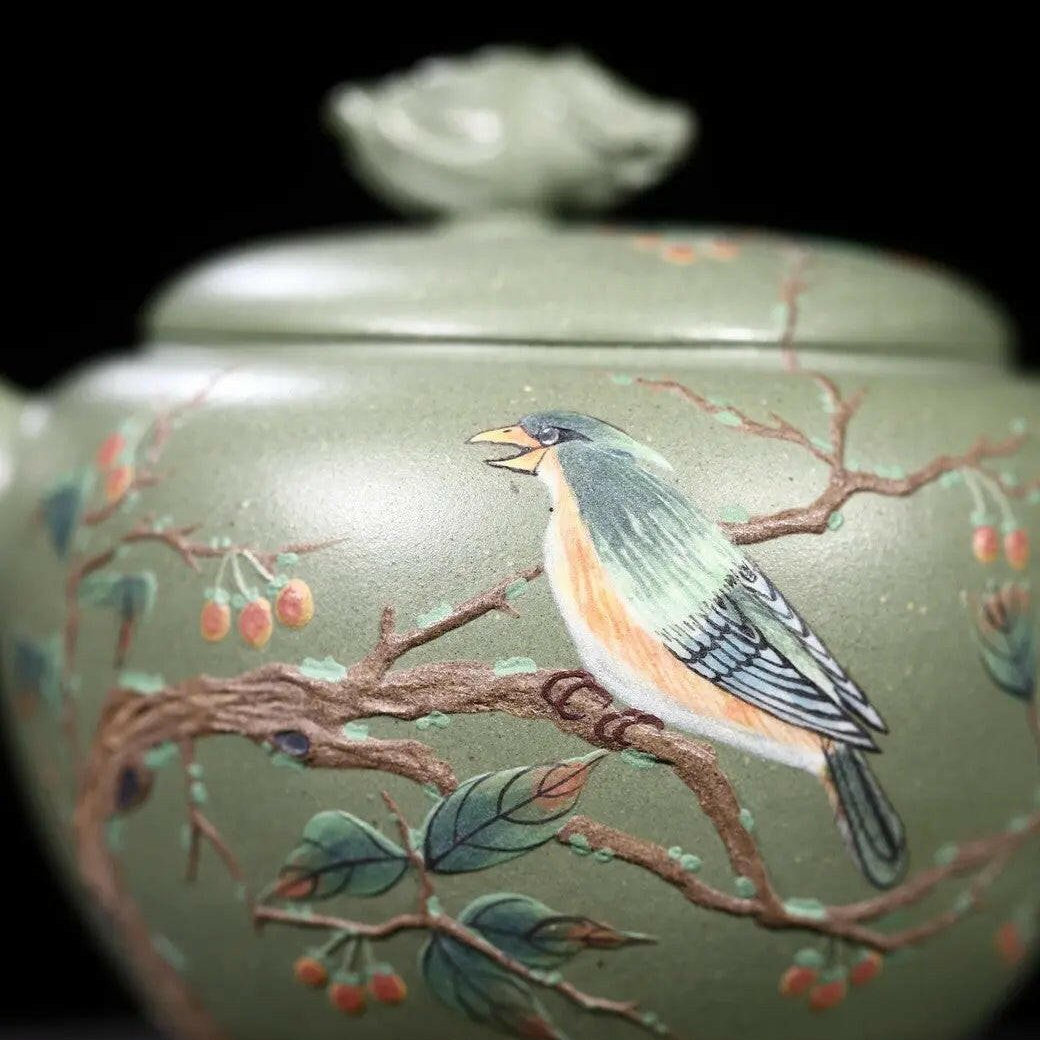 Fu Xing Lin Men 130cc - Yixing Handmade Teapot - zycs_China - tea - teapot