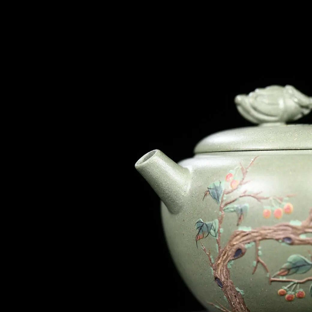 Fu Xing Lin Men 130cc - Yixing Handmade Teapot - zycs_China - tea - teapot