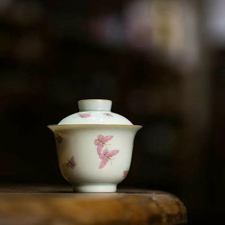 Gong Fen Bai Die - Jing De Zhen Porcelain Gaiwan - zycs_China - tea - teapot