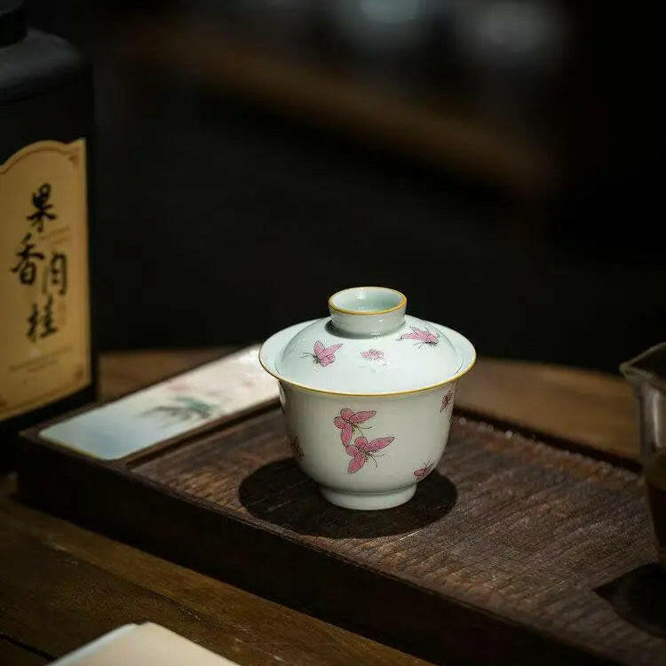 Gong Fen Bai Die - Jing De Zhen Porcelain Gaiwan - zycs_China - tea - teapot