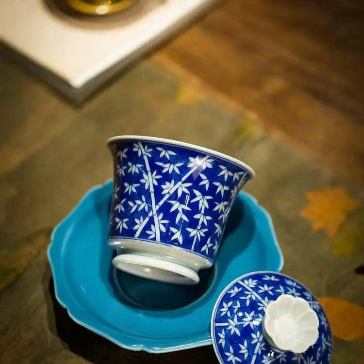 Guo Qiang Zhu - Jing De Zhen Porcelain Gaiwan - zycs_China - tea - teapot