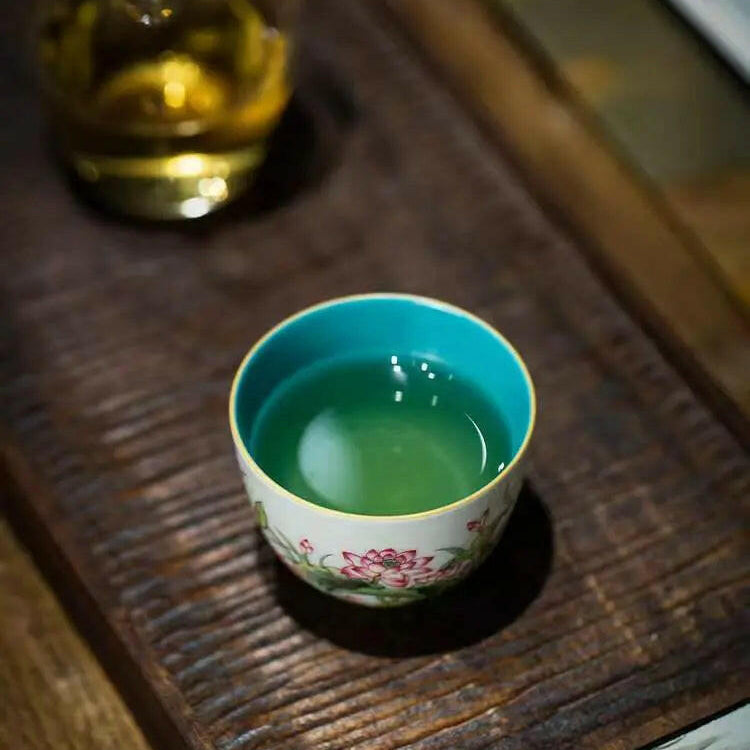 He Hua - Jing De Zhen Porcelain Teacup - zycs_China - tea - teapot
