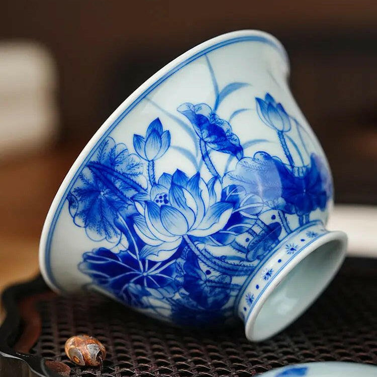 He Huang - Jing De Zhen Handmade Gai Wan - zycs_China - tea - teapot