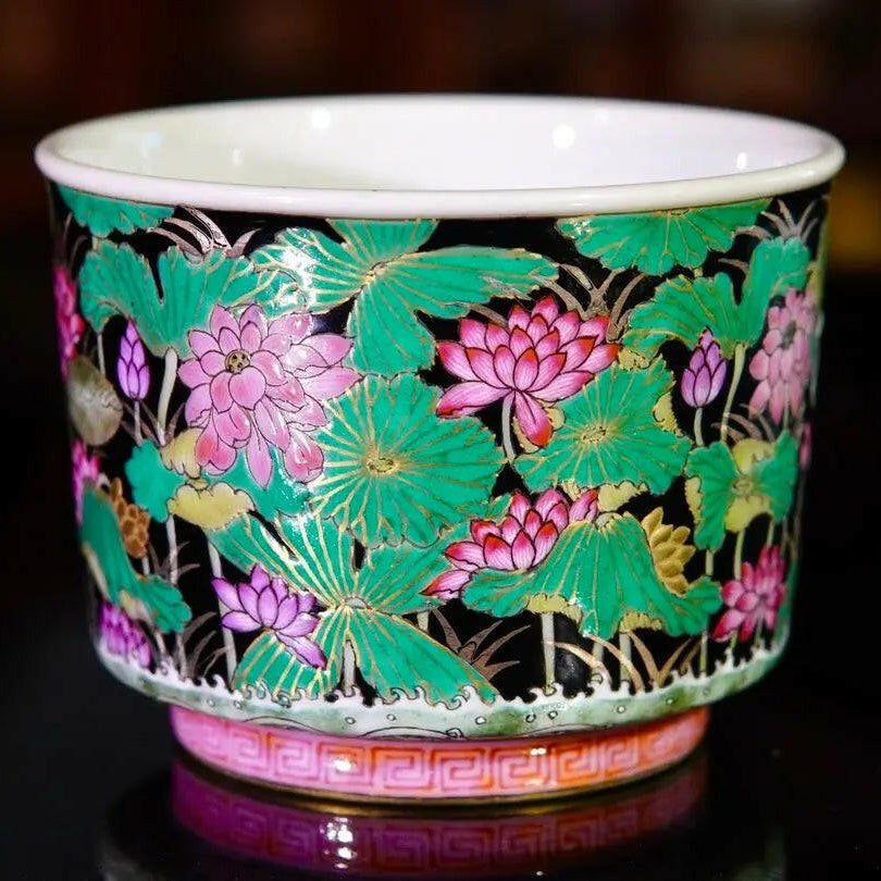 He Tang Ya Qu Zhu Ren Bei - Jing De Zhen Porcelain Teacup - zycs_China - tea - teapot