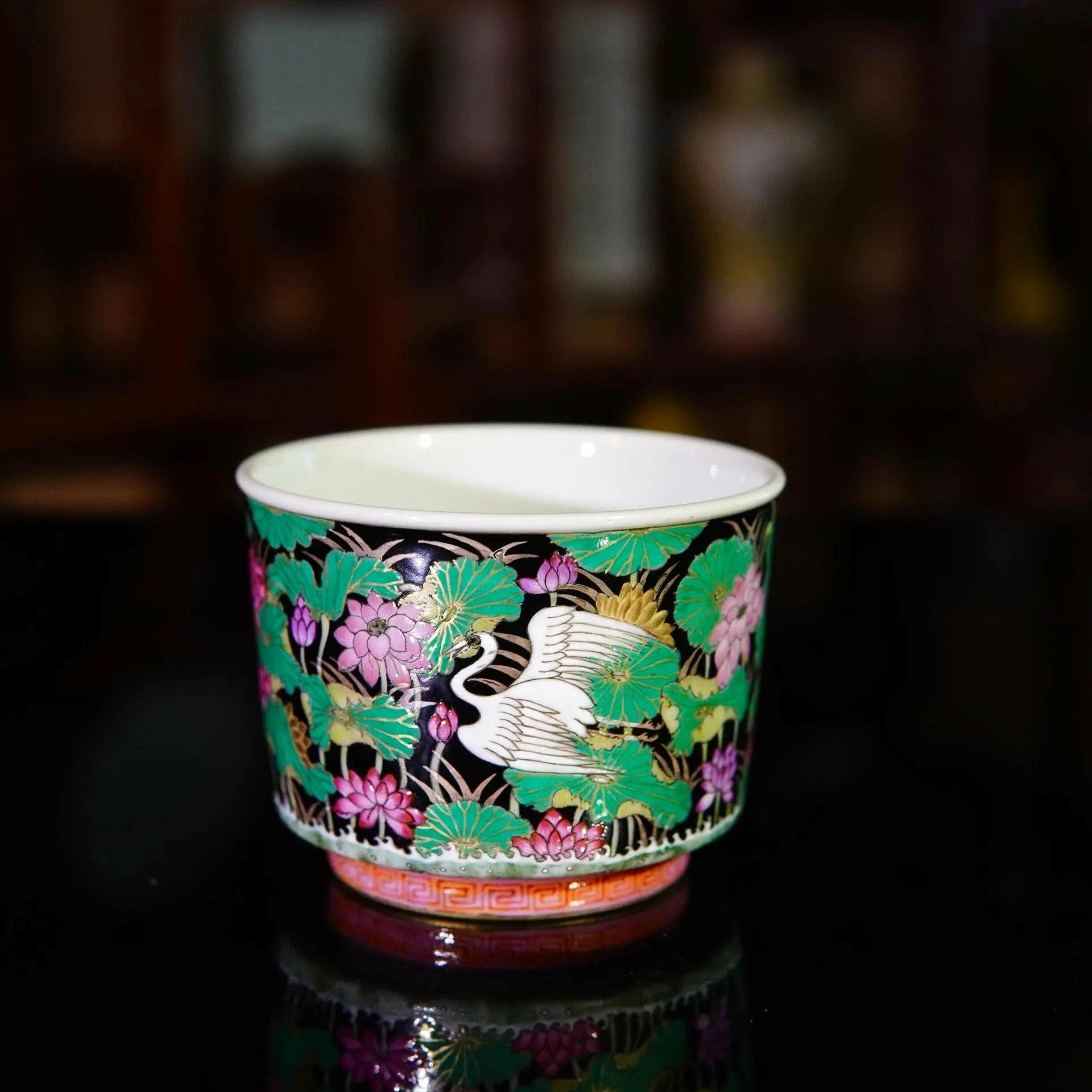 He Tang Ya Qu Zhu Ren Bei - Jing De Zhen Porcelain Teacup - zycs_China - tea - teapot