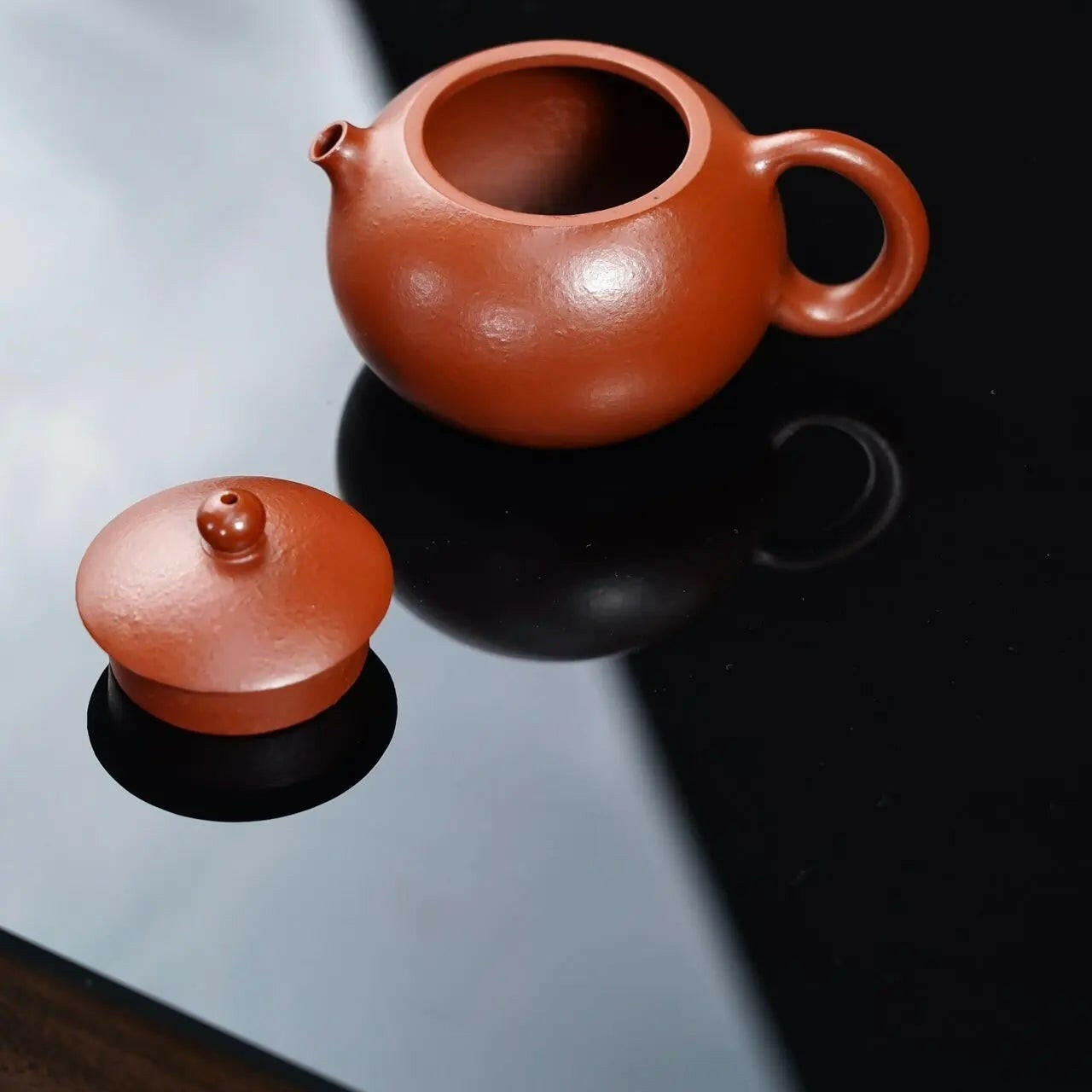 He Tun Xi Shi Teapot 130cc - Yixing Handmade Teapot - zycs_China - tea - teapot