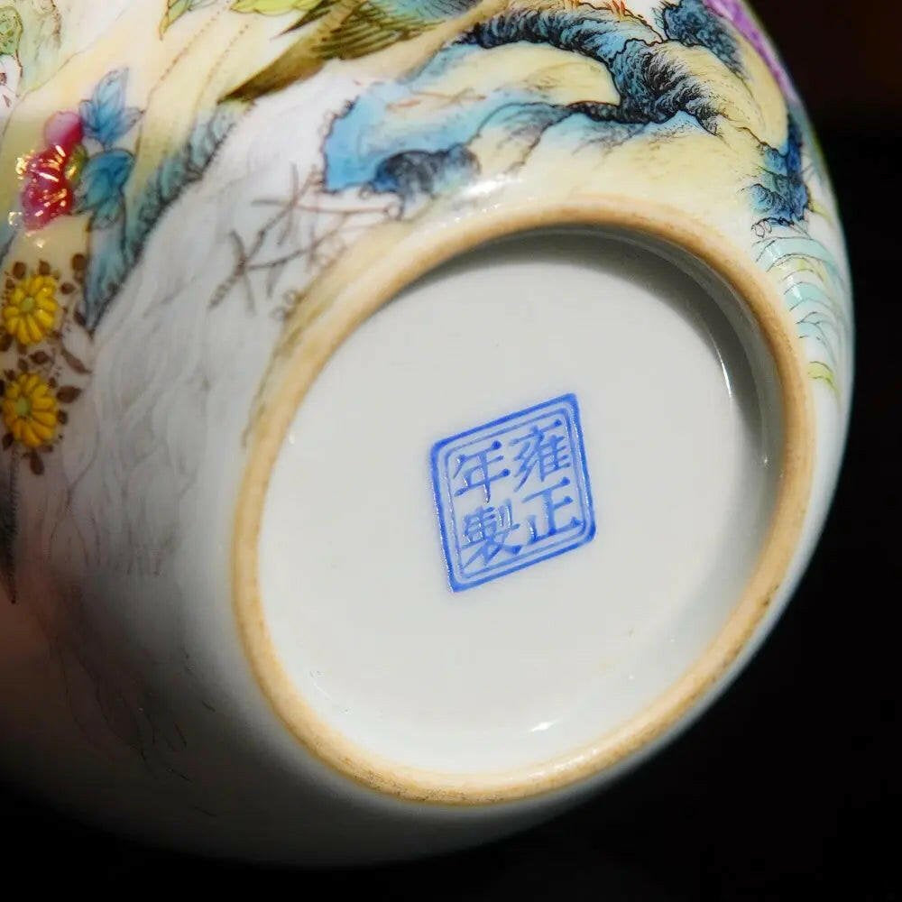 Hong Yun He Chang Zhu Ren Bei - Jing De Zhen Porcelain Teacup - zycs_China - tea - teapot