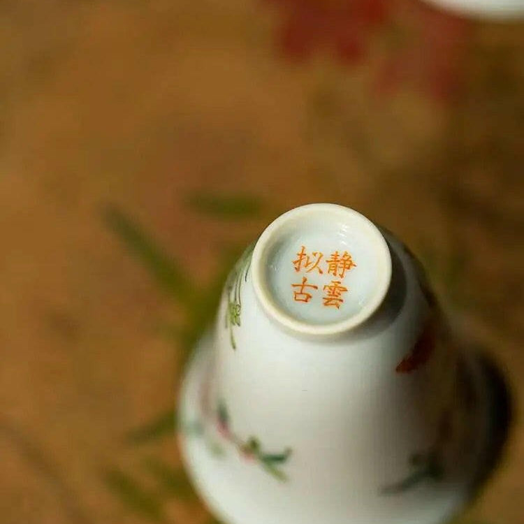 Hua Hui - Jing De Zhen Porcelain Teacup - zycs_China - tea - teapot