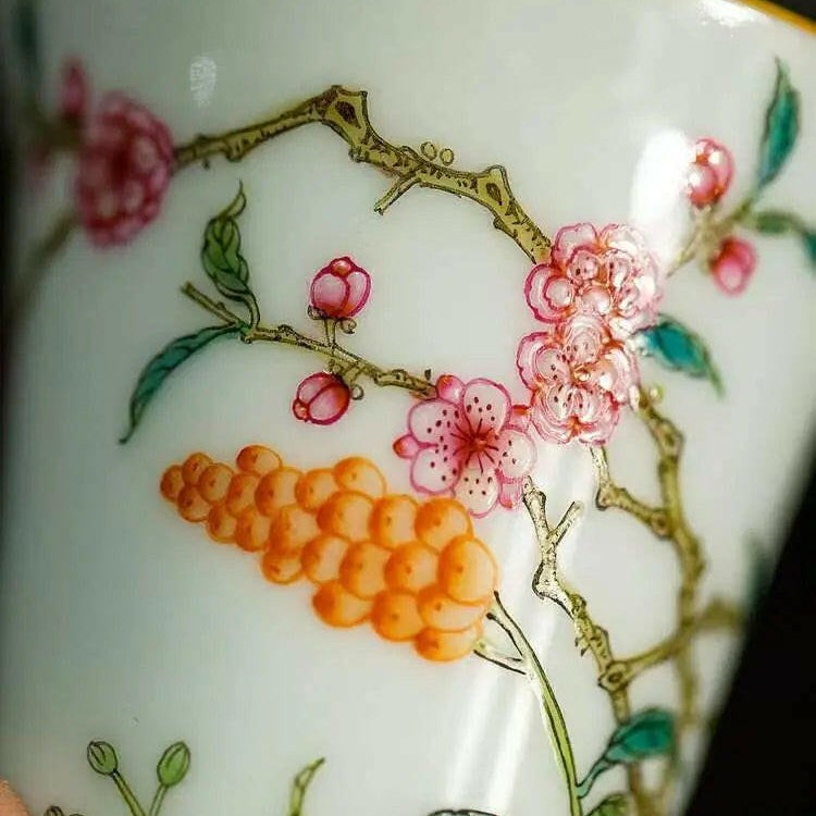 Hua Hui - Jing De Zhen Porcelain Teacup - zycs_China - tea - teapot