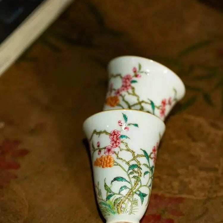 Hua Hui - Jing De Zhen Porcelain Teacup - zycs_China - tea - teapot