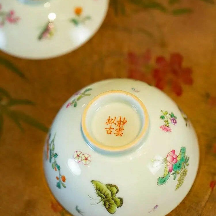 Hua Hui Yuan Bao - Jing De Zhen Porcelain Gaiwan - zycs_China - tea - teapot