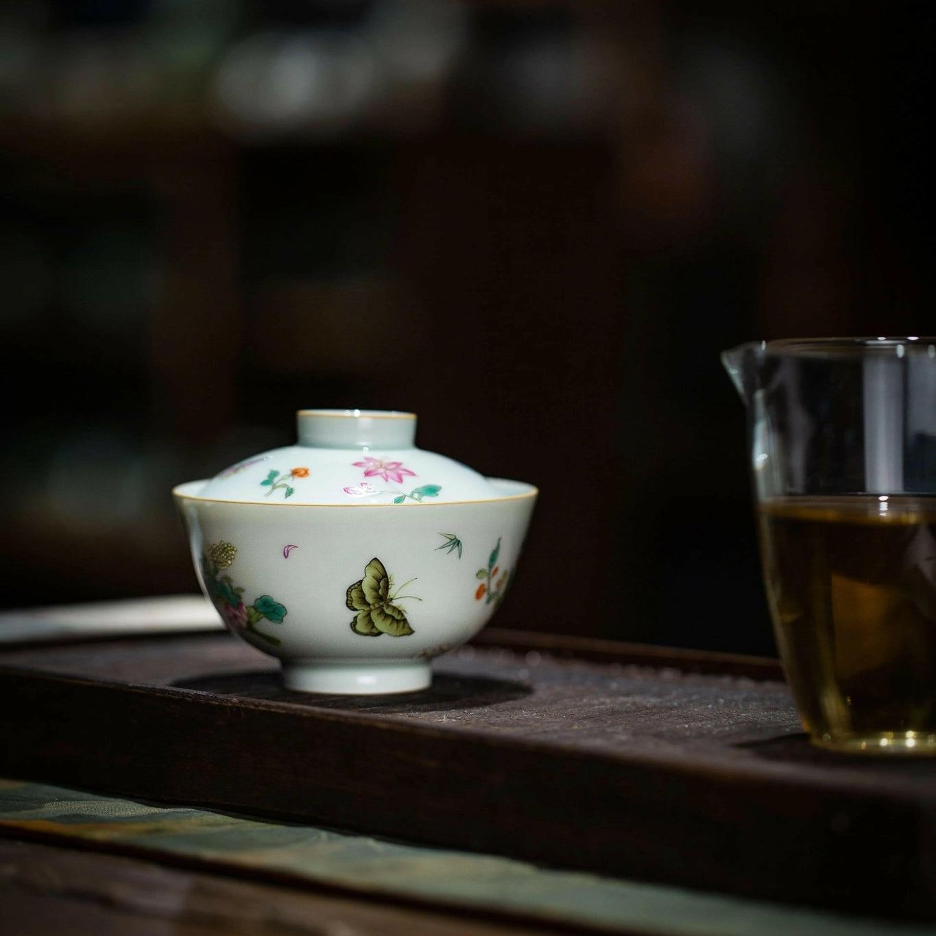 Hua Hui Yuan Bao - Jing De Zhen Porcelain Gaiwan - zycs_China - tea - teapot