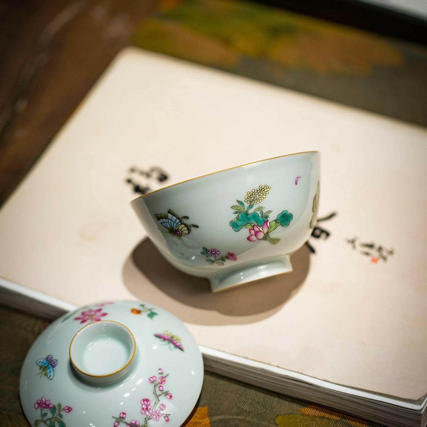 Hua Hui Yuan Bao - Jing De Zhen Porcelain Gaiwan - zycs_China - tea - teapot