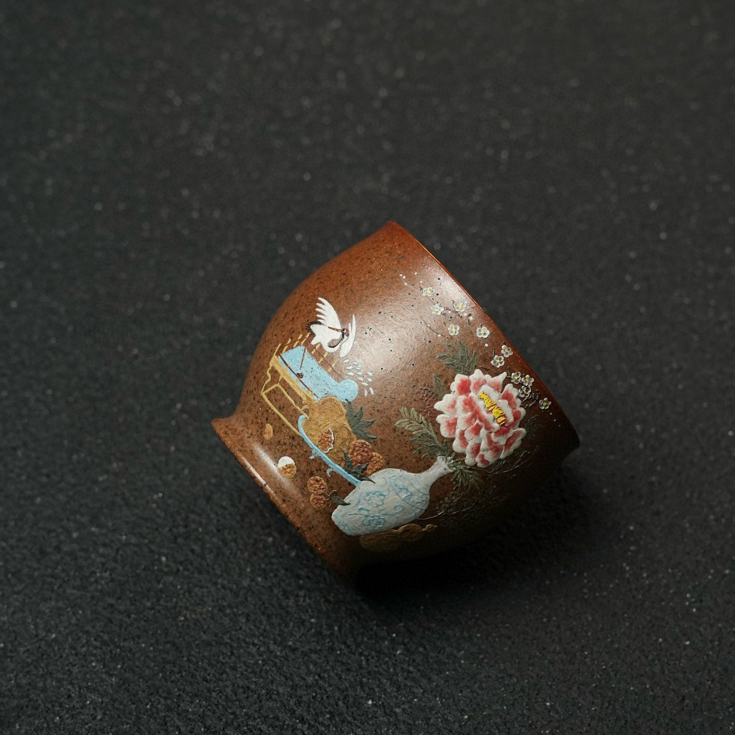 Hua Ting Yuan Rong 130cc - Yixing Handmade Teacup - zycs_China