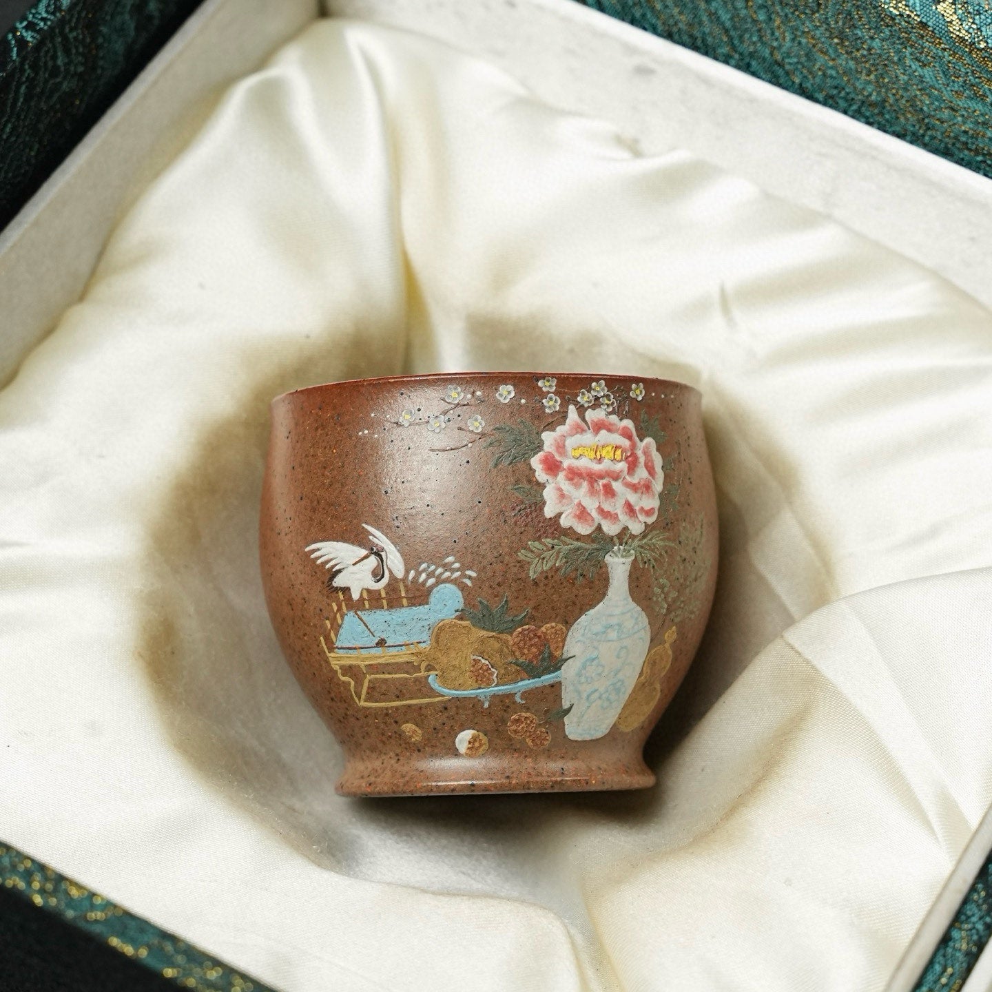 Hua Ting Yuan Rong 130cc - Yixing Handmade Teacup - zycs_China