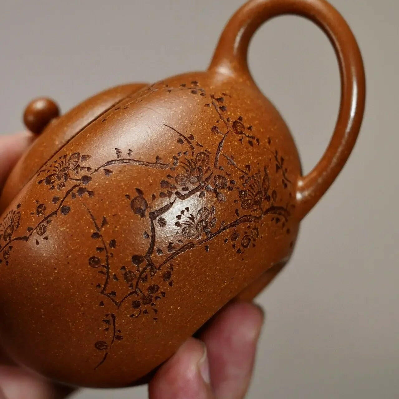 Hua Yun Shui Ping Teapot 180cc - Yixing Handmade Teapot - zycs_China - tea - teapot