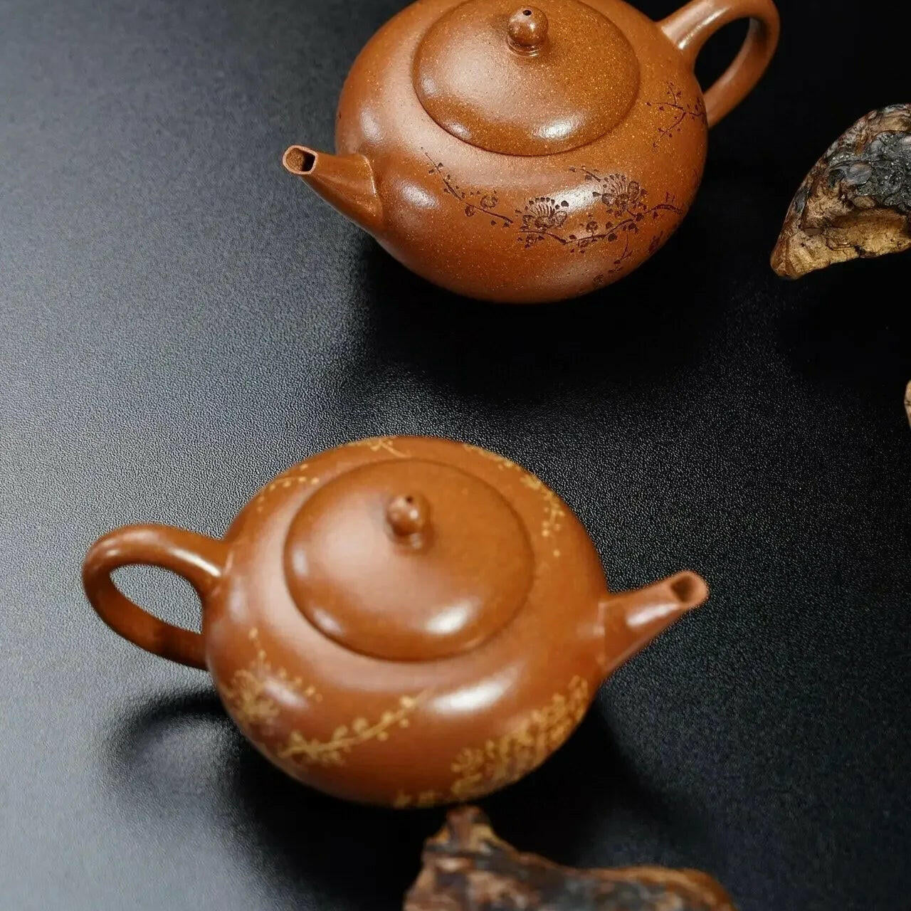 Hua Yun Shui Ping Teapot 180cc - Yixing Handmade Teapot - zycs_China - tea - teapot