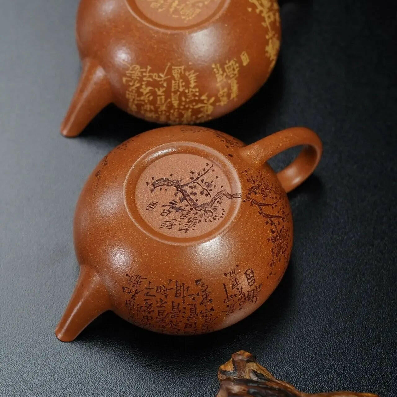 Hua Yun Shui Ping Teapot 180cc - Yixing Handmade Teapot - zycs_China - tea - teapot