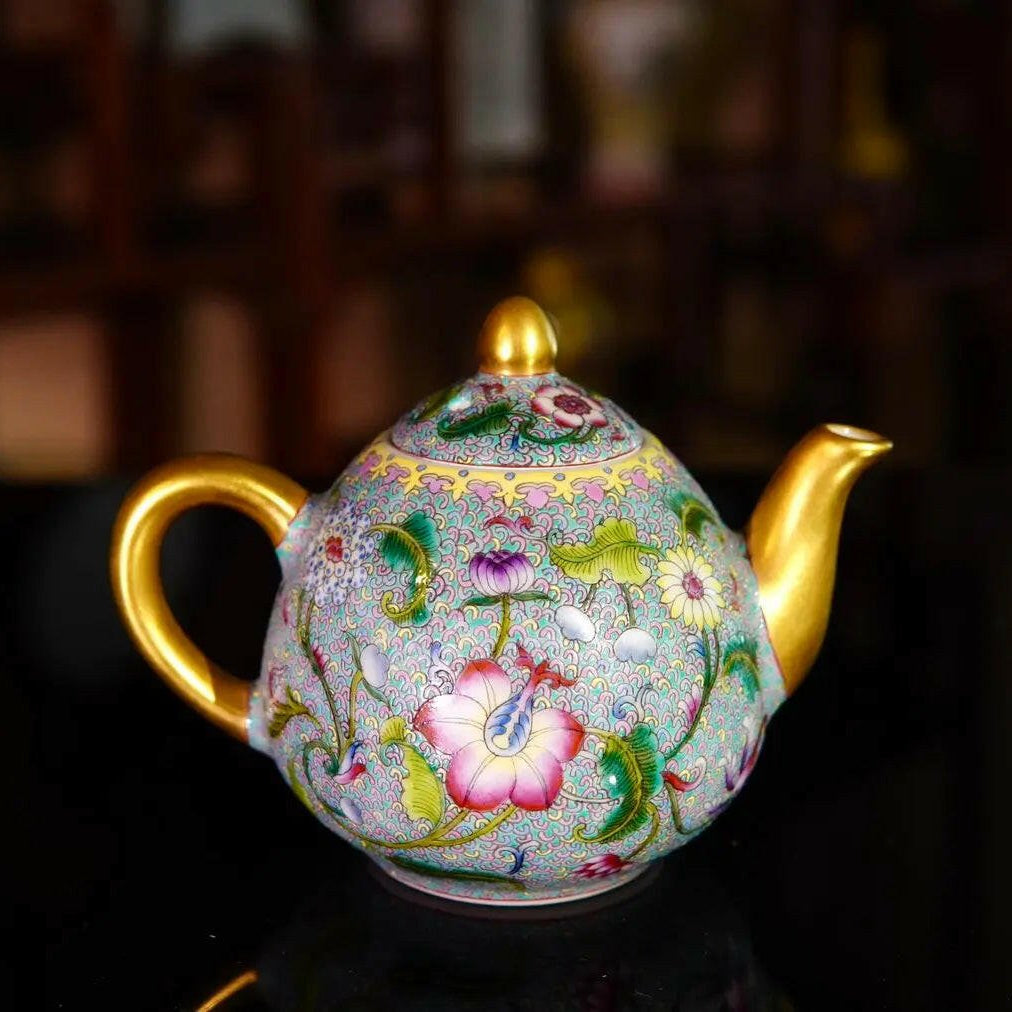 Juan Wei Cao - Jing De Zhen Porcelain Teapot - zycs_China - tea - teapot