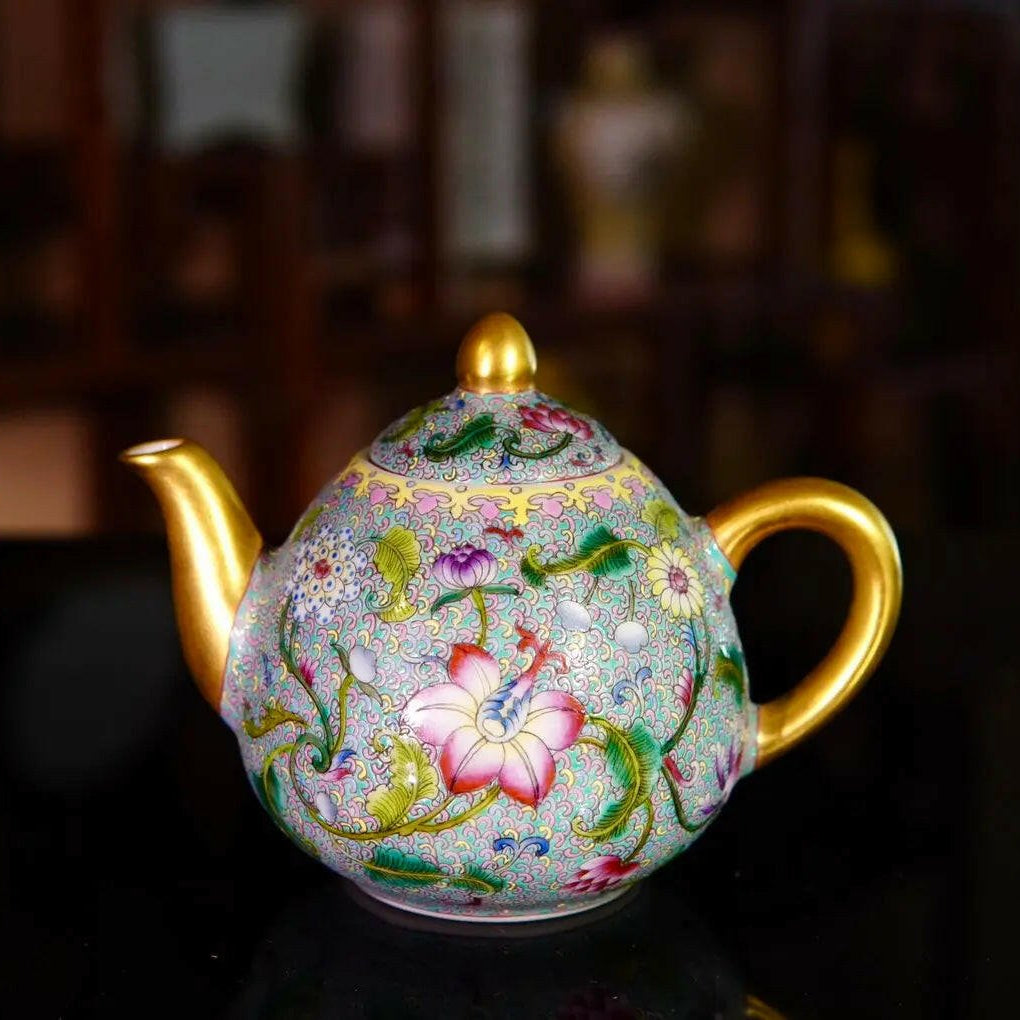Juan Wei Cao - Jing De Zhen Porcelain Teapot - zycs_China - tea - teapot