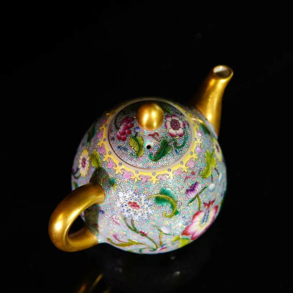 Juan Wei Cao - Jing De Zhen Porcelain Teapot - zycs_China - tea - teapot