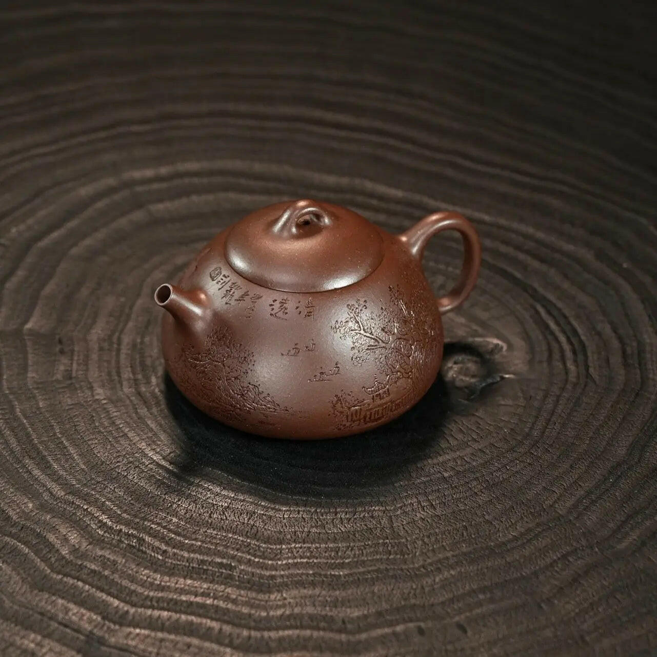 Kong Xiang Qin Quan 150cc - Yixing Handmade Teapot - zycs_China - tea - teapot