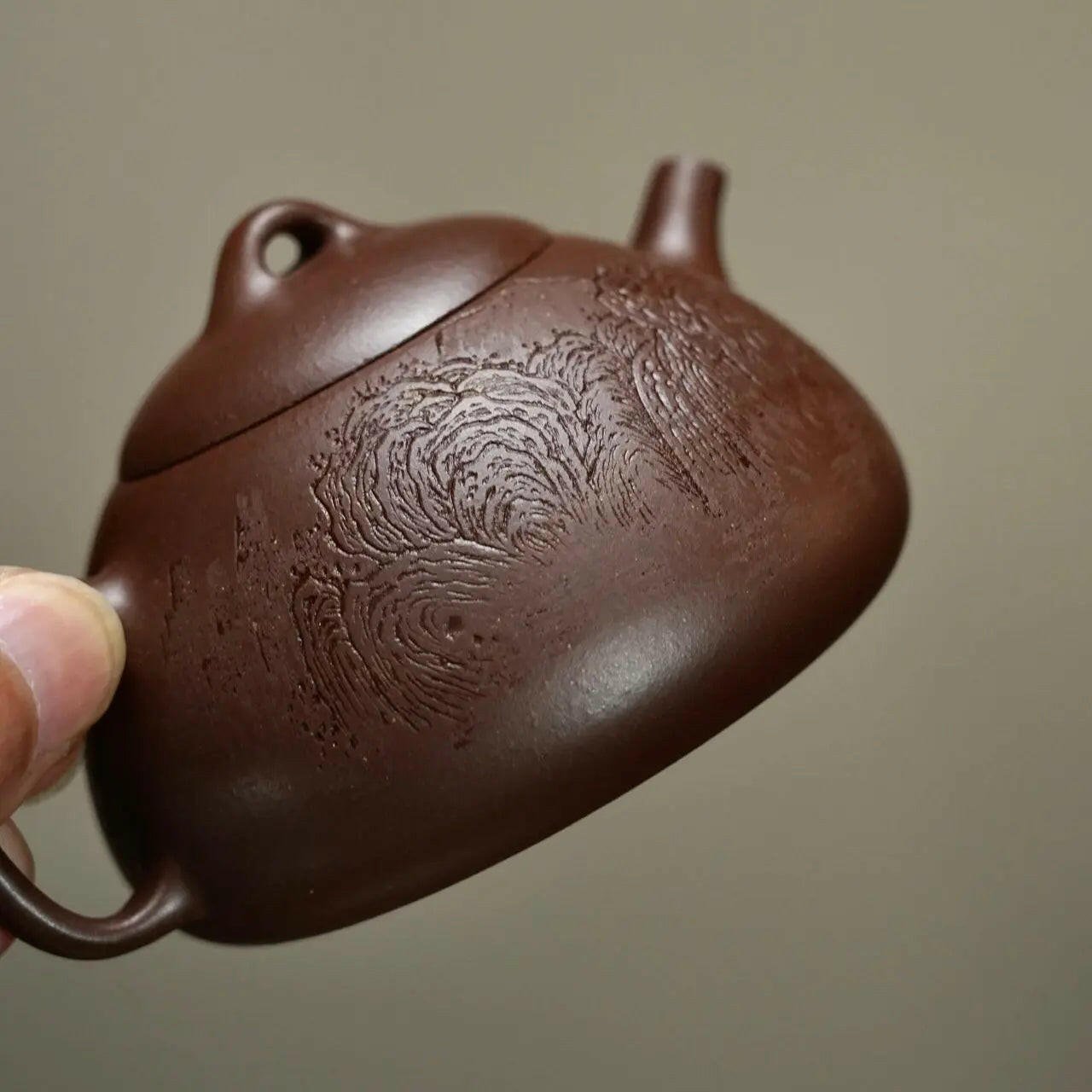 Kong Xiang Qin Quan 150cc - Yixing Handmade Teapot - zycs_China - tea - teapot