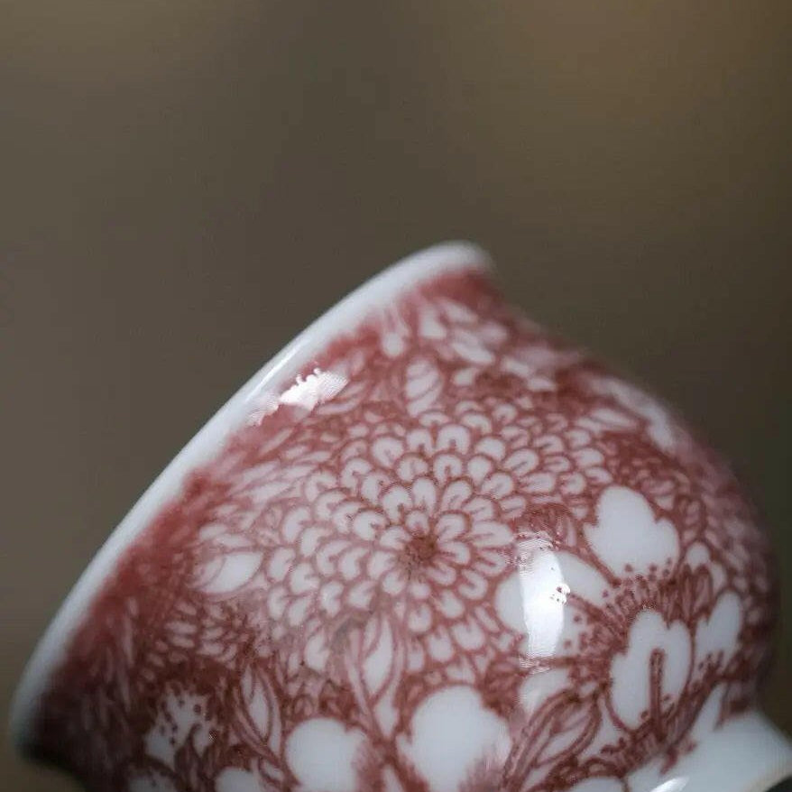 Li Hong Wan Hua - Jing De Zhen Porcelain Teacup - zycs_China - tea - teapot