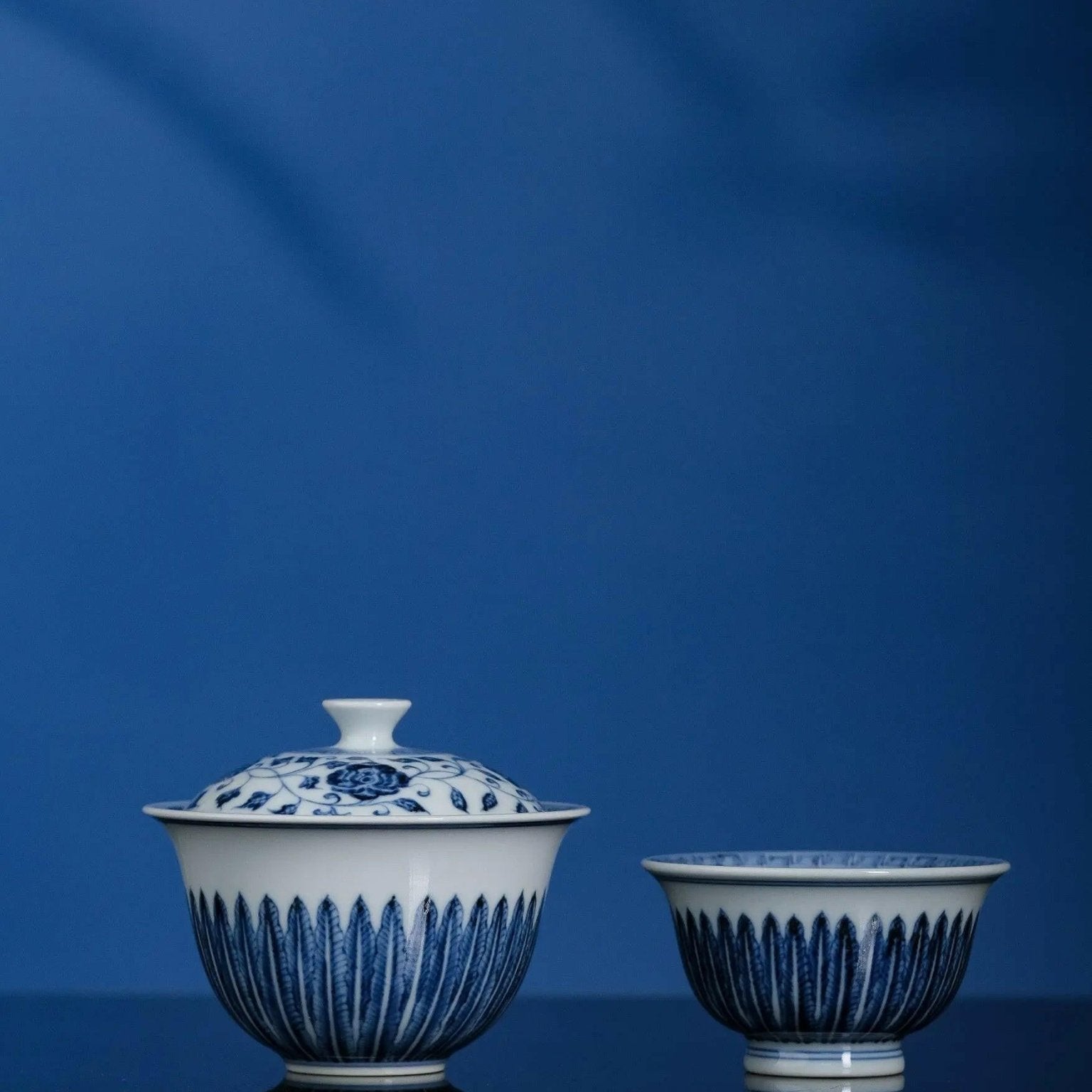 Lian Ban - Jing De Zhen Porcelain Gaiwan - zycs_China - tea - teapot