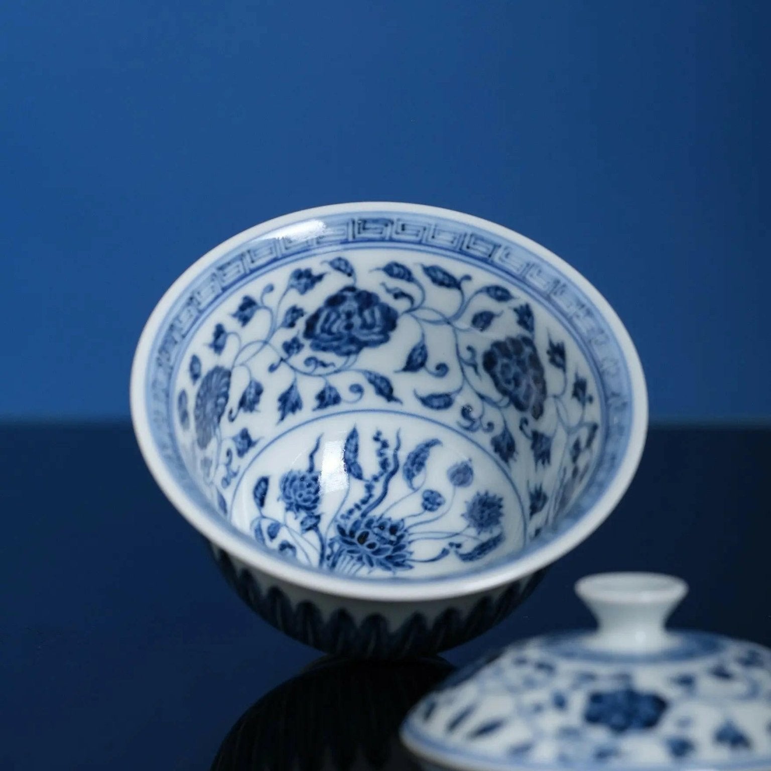 Lian Ban - Jing De Zhen Porcelain Gaiwan - zycs_China - tea - teapot