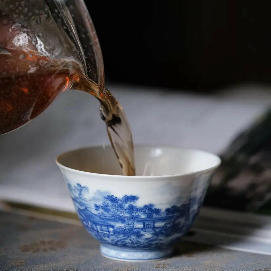 Lin Hu Ya Guan - Jing De Zhen Porcelain Teacup - zycs_China - tea - teapot