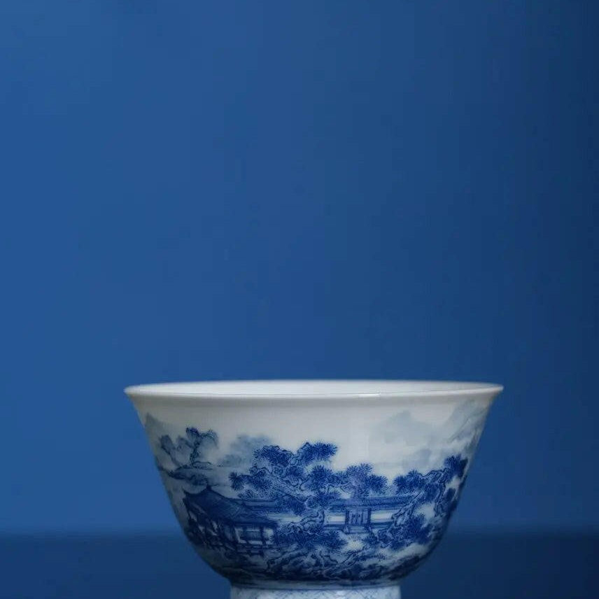 Lin Hu Ya Guan - Jing De Zhen Porcelain Teacup - zycs_China - tea - teapot