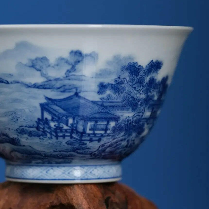 Lin Hu Ya Guan - Jing De Zhen Porcelain Teacup - zycs_China - tea - teapot