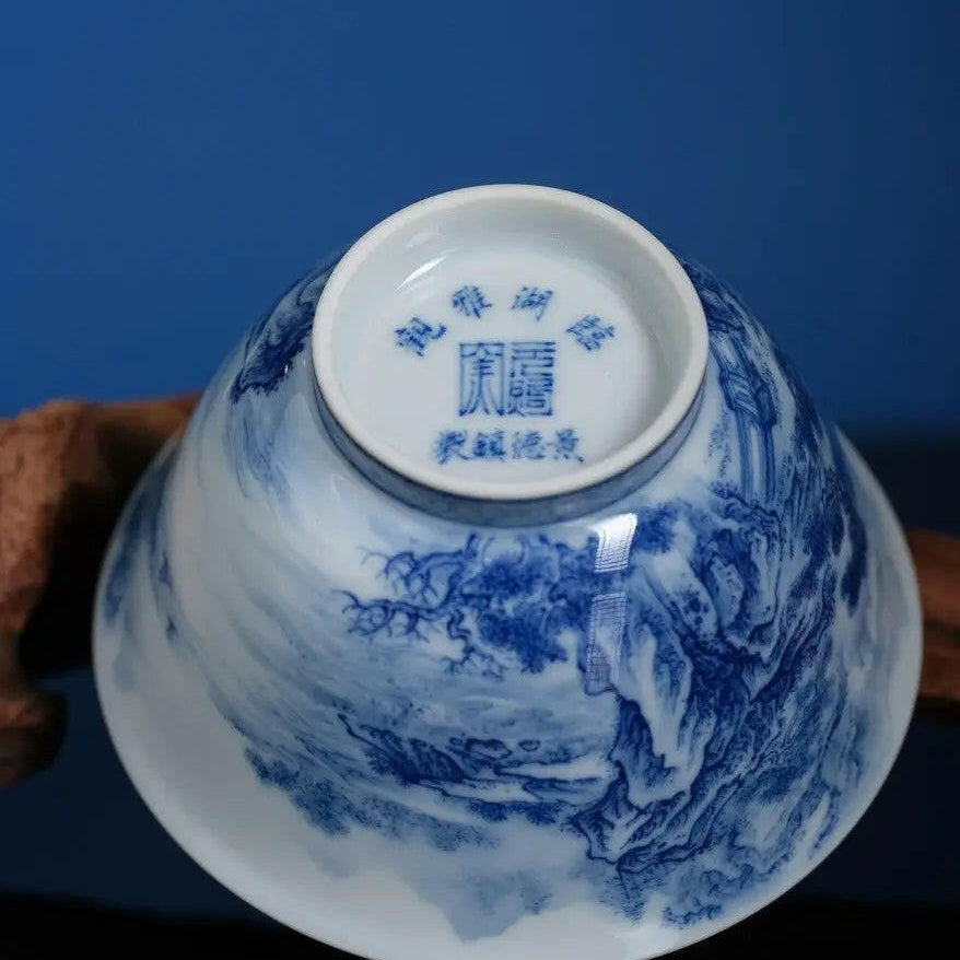 Lin Hu Ya Guan - Jing De Zhen Porcelain Teacup - zycs_China - tea - teapot