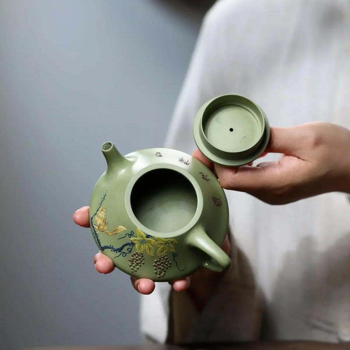 Ling Piao Teapot 150cc - Yixing Handmade Teapot - zycs_China - tea - teapot
