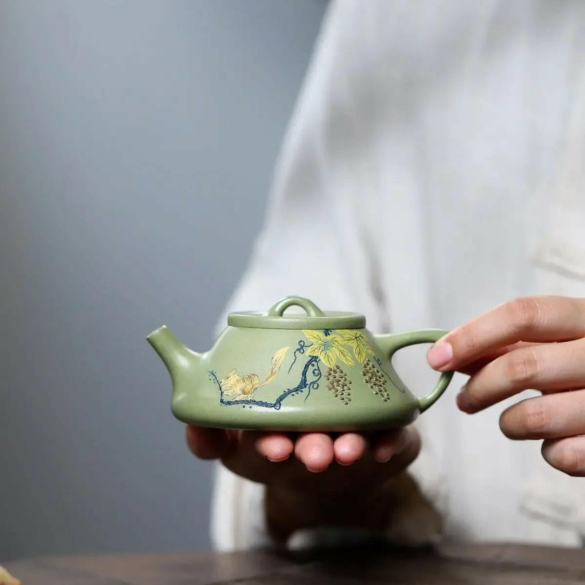 Ling Piao Teapot 150cc - Yixing Handmade Teapot - zycs_China - tea - teapot