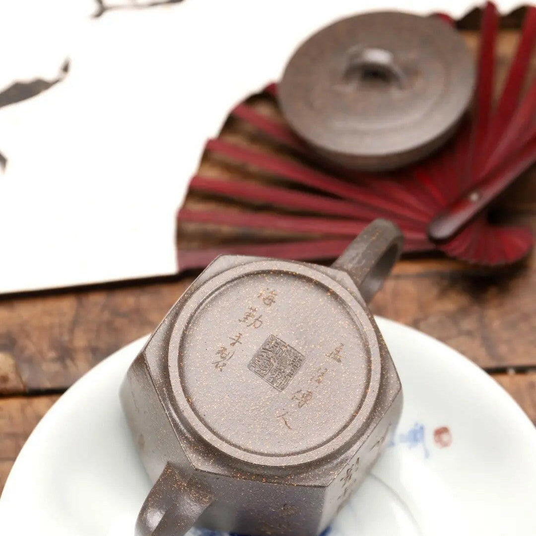 Liu Fang Gong Deng 290cc - Yixing Handmade Teapot - zycs_China - tea - teapot