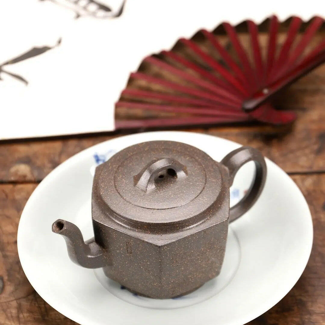 Liu Fang Gong Deng 290cc - Yixing Handmade Teapot - zycs_China - tea - teapot