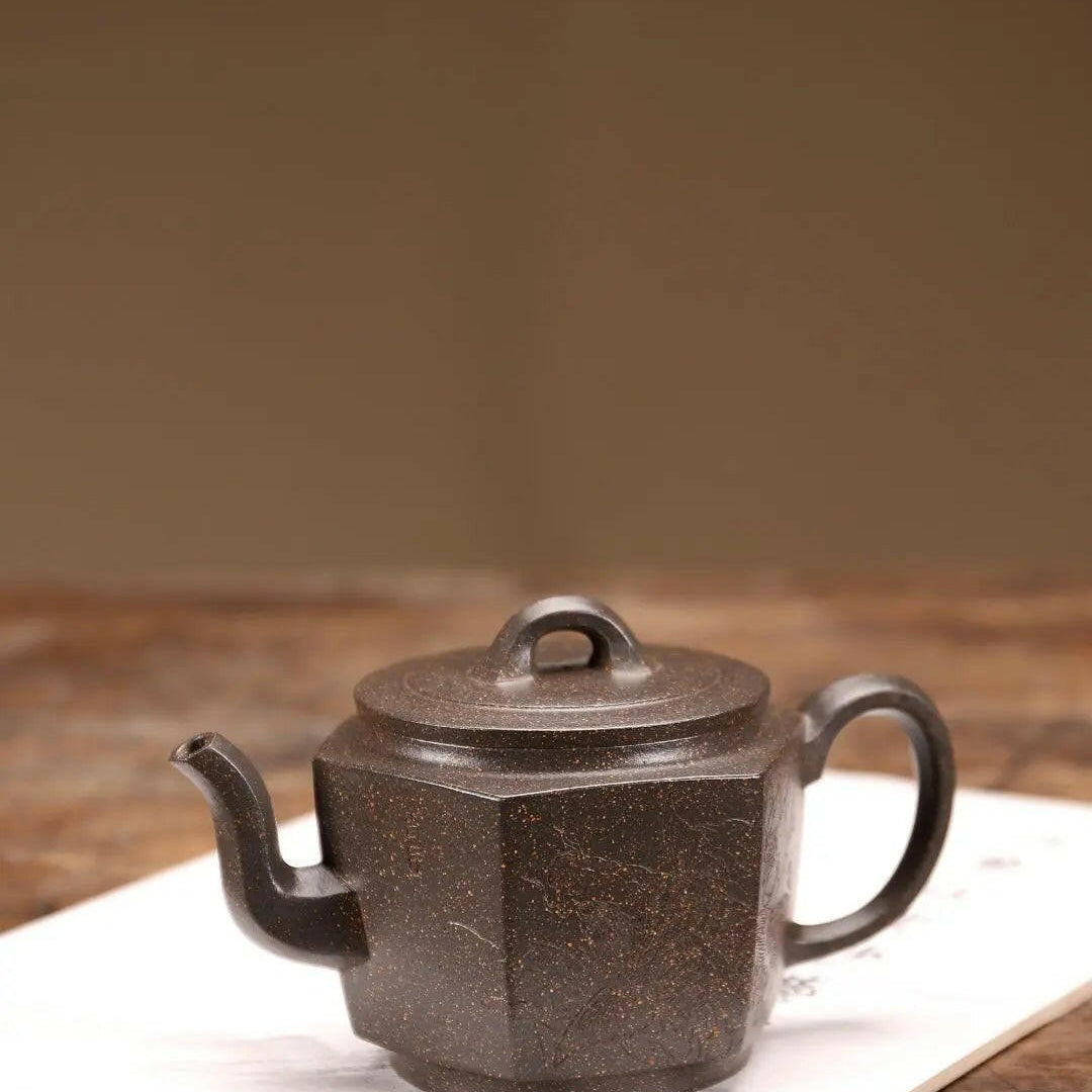 Liu Fang Gong Deng 290cc - Yixing Handmade Teapot - zycs_China - tea - teapot