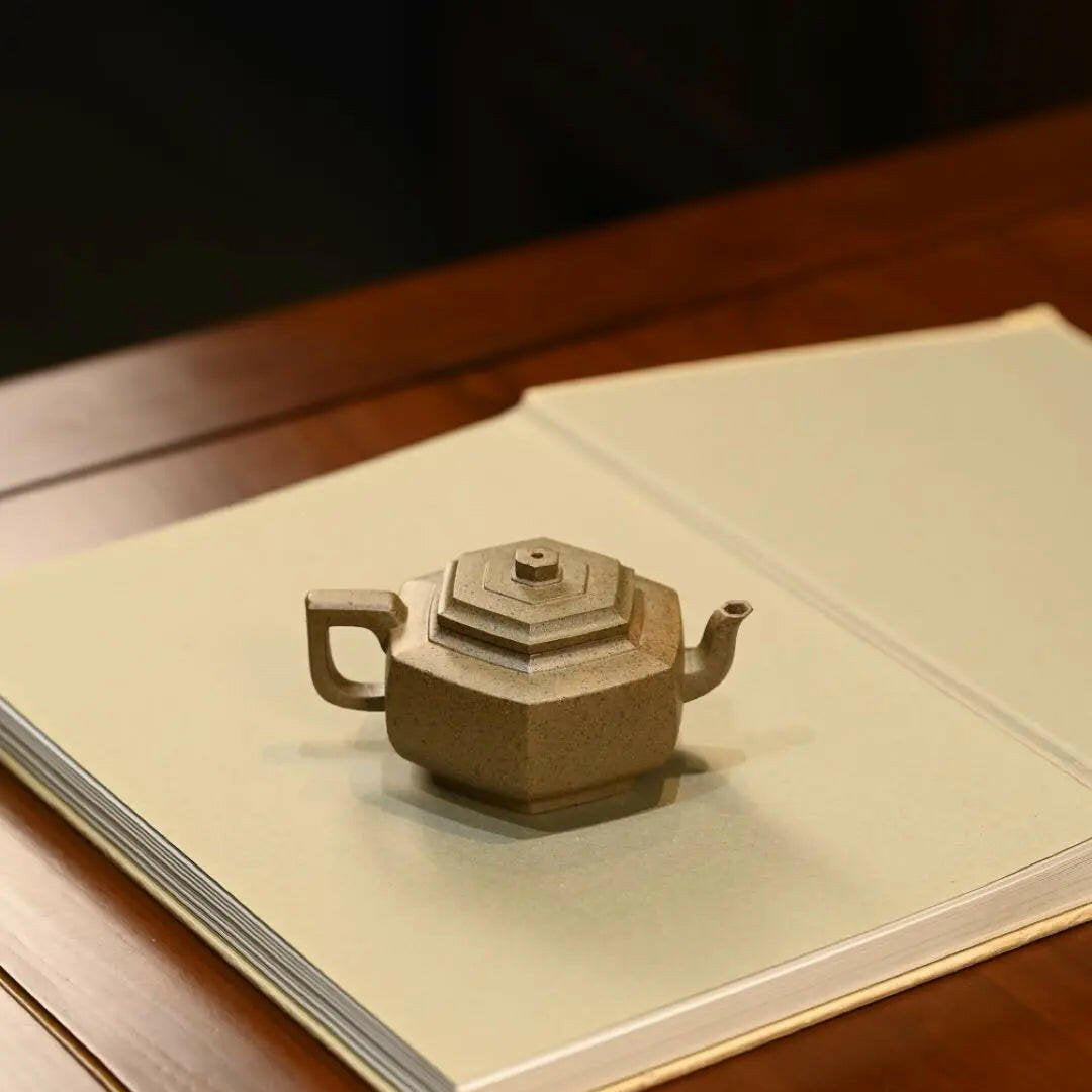 Liu Fang Xue Hua 150cc - Yixing Handmade Teapot - zycs_China - tea - teapot
