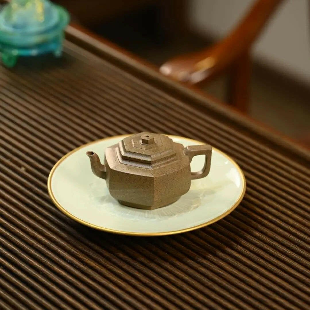 Liu Fang Xue Hua 150cc - Yixing Handmade Teapot - zycs_China - tea - teapot