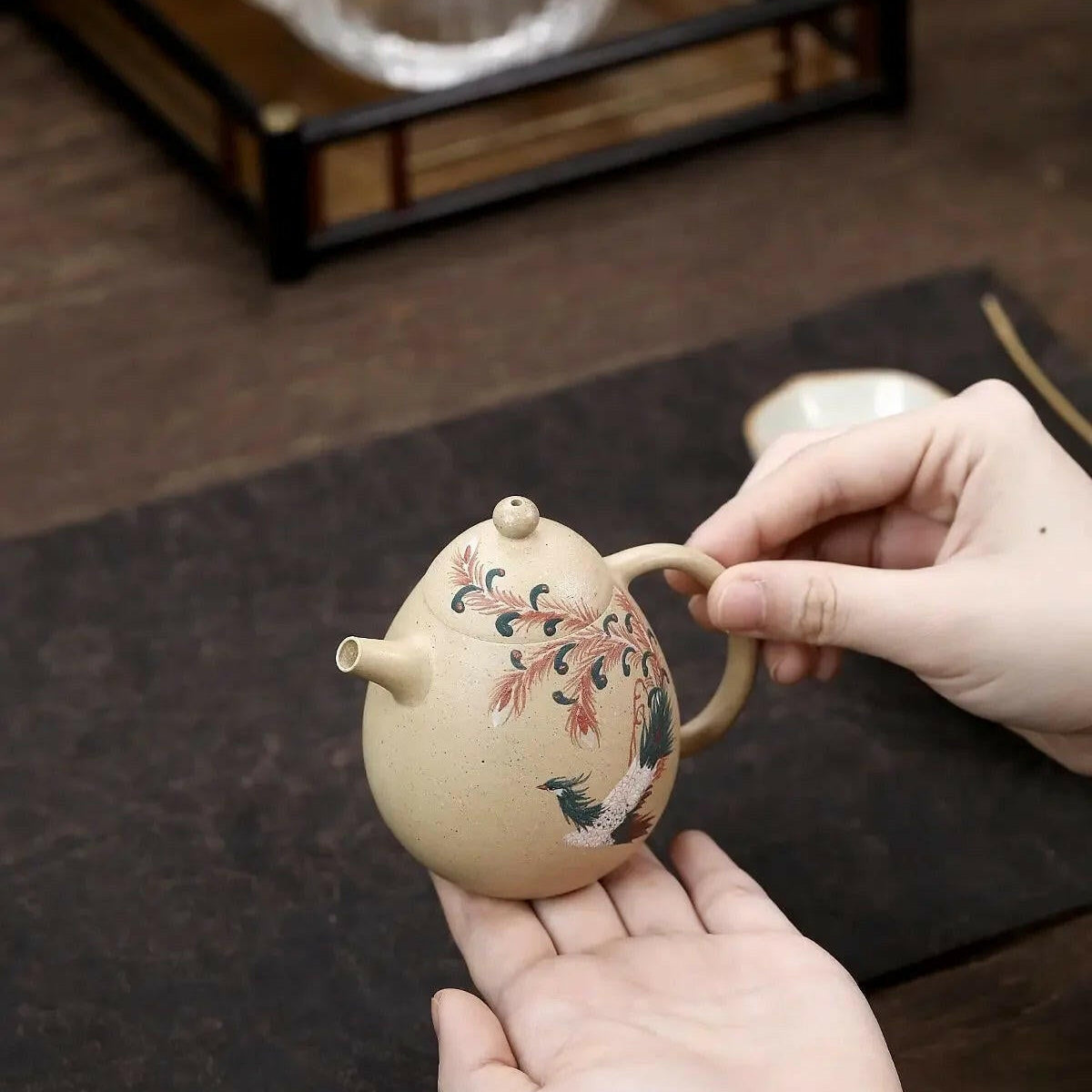 Long Dan Teapot 150cc - Yixing Handmade Teapot - zycs_China - tea - teapot