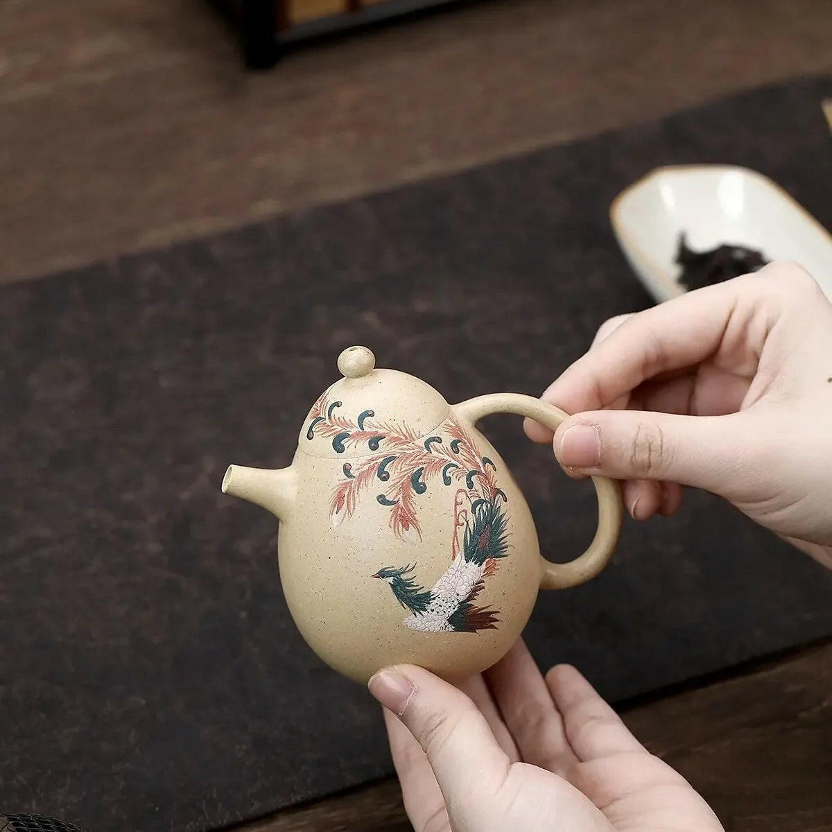 Long Dan Teapot 150cc - Yixing Handmade Teapot - zycs_China - tea - teapot