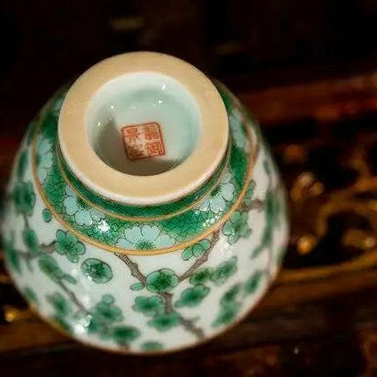 Lv Mei - Jing De Zhen Porcelain Teacup - zycs_China - tea - teapot