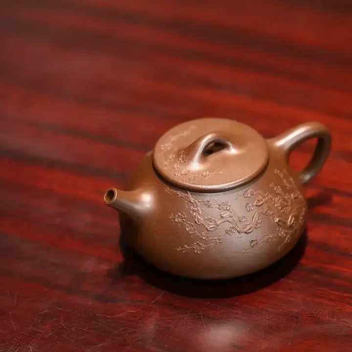 Ping Gai Shi Piao Teapot 180cc - Yixing Handmade Teapot - zycs_China - tea - teapot