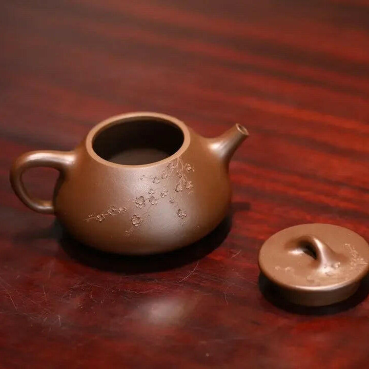 Ping Gai Shi Piao Teapot 180cc - Yixing Handmade Teapot - zycs_China - tea - teapot